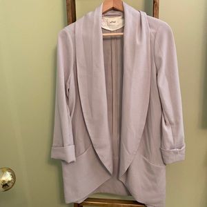Wilfred open front blazer